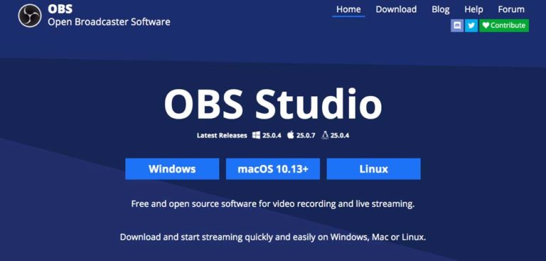 obs studio for mac